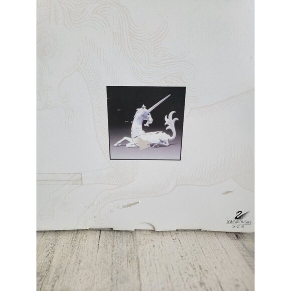 Swarovski AS IS fabulous creature unicorn‎ crystal home decor figure - Picture 9 of 9
